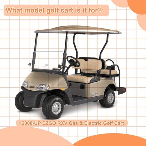 ZLX&LU EZGO Accelerator & Brake Pedal Pad Cover, Golf Cart Accessories, OEM#: 600252/610471, 600255/610529, Suitable for 2008-UP EZGO RXV Gas and Electric Golf Cart in Saudi Arabia