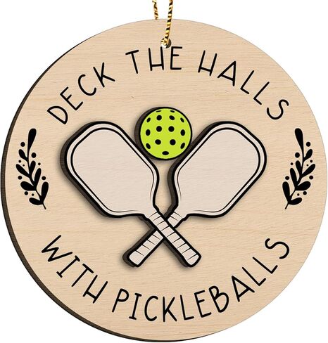 34HD هدايا لعيد الميلاد، أصدقاء عيد الميلاد زخرفة خشبية 2-طبقات، هدايا لأفضل الأصدقاء، Bestie، الأصدقاء، زينة عيد الميلاد in Kuwait