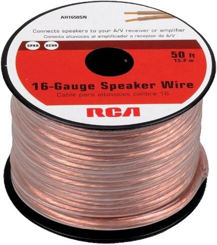 RCA AH18100SR سلك مكبر صوت 18 درجة - 100 قدم in Saudi Arabia