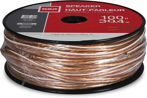 RCA AH18100SR سلك مكبر صوت 18 درجة - 100 قدم in Saudi Arabia