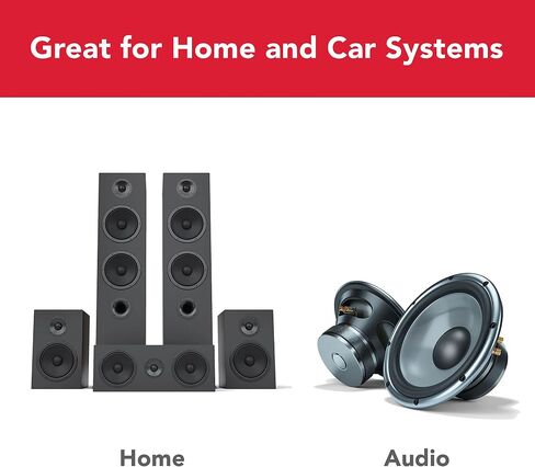RCA AH18100SR سلك مكبر صوت 18 درجة - 100 قدم in Saudi Arabia