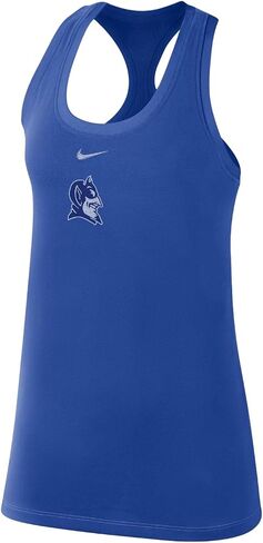 Nike Women's Duke Blue Devils Varsity Stack Logo Tank Top in Saudi Arabia