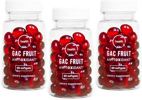 OX HEALTH Super Antioxidant Supplement | Gac Super Fruit | DHA | Momordica | 60 Softgels | Supports Healthy Aging | Immune Support | Advanced Antioxidation in Saudi Arabia