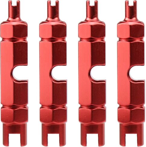 Wealrit 4 Pcs Valve Core Remover Tool Tire Valve Repair Tool Bike Valve Core Tightening Tool Wrench for Bike in Saudi Arabia