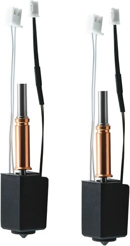 JUUPINE V2.0 السيراميك ترقية Hotend لطابعة Kobra 3 /Kobra 3 Combo ثلاثية الأبعاد، طقم أطراف ساخنة مجمعة للتسخين السريع، فوهة فولاذية صلبة 24 فولت 60 وات رأس طباعة لـ Anycubic Kobra 3/ACE Pro (قطعتان) in Kuwait