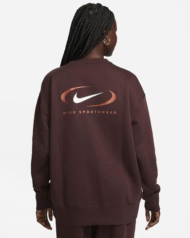 Nike Sportswear Phoenix Fleece Women's Oversized Crew-Neck Sweatshirt in Saudi Arabia