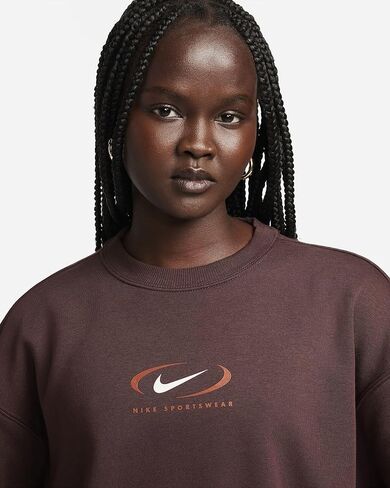 Nike Sportswear Phoenix Fleece Women's Oversized Crew-Neck Sweatshirt in Saudi Arabia