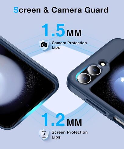 NO.1 Magnetic for Samsung Galaxy Z Flip 7 Case Compatible with MagSafe [Military Grade Drop Tested][Translucent Matte][Anti-Fingerprint] Soft Silicone Bumper for Samsung Flip 7 Case Slim,Black in Kuwait