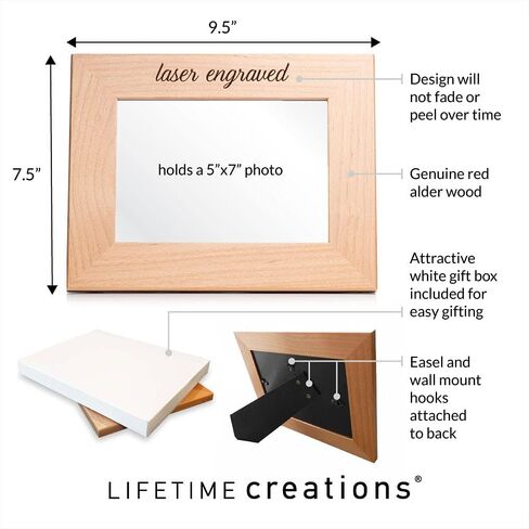 Lifetime Creations Football Coach Picture Frame Gift: Football Coach Gifts, Thank You Coach Appreciation Gift, Youth Football Head Coach, Flag Football Team Photo Frame (5" x 7" Landscape) in Kuwait