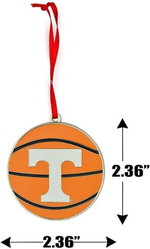 Ohio State Buckeyes Basketball Metal Christmas Ornament in Saudi Arabia