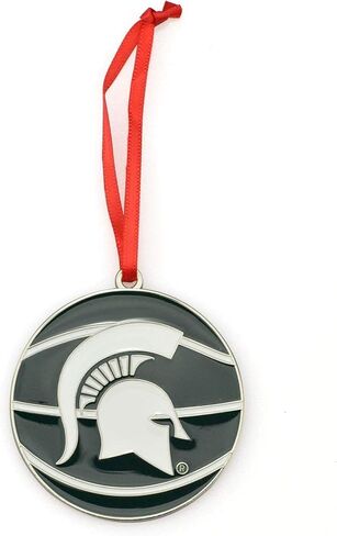 Ohio State Buckeyes Basketball Metal Christmas Ornament in Saudi Arabia