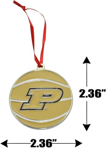 Ohio State Buckeyes Basketball Metal Christmas Ornament in Saudi Arabia