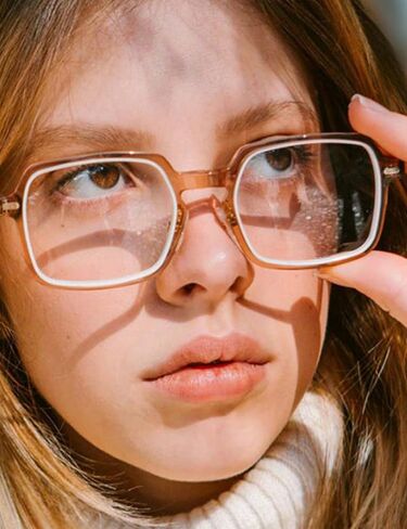 TIJN Blue Light Blocking Glasses for Women Men,Square Preppy Style Bluelight Filters for Computer/Screen Blue-Light,Mylo in Saudi Arabia