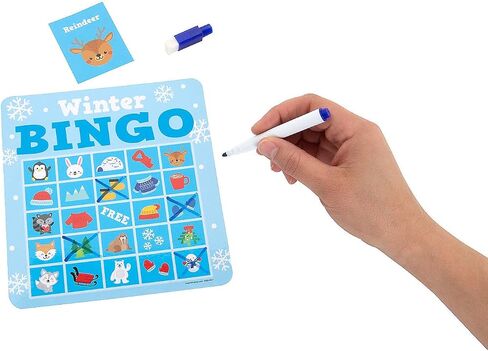 Fun Express Winter Dry Erase Bingo Game in Saudi Arabia