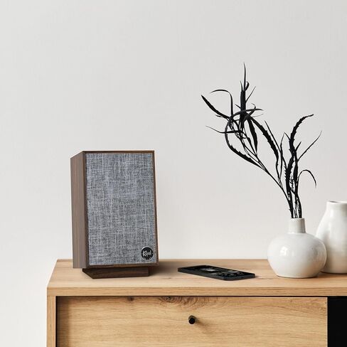 Klipsch ProMedia Heritage 2.1 Multimedia Mid Century Modern Desktop Computer Speaker Monitors with 8" Subwoofer, Matte Black in Kuwait