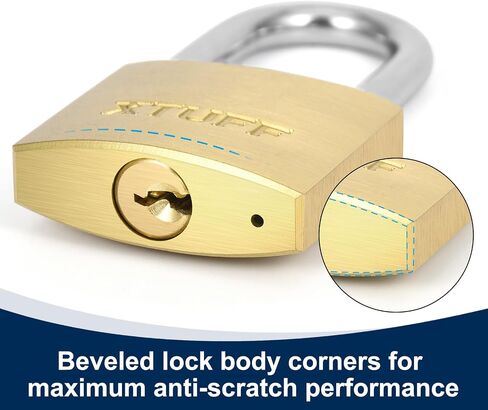 Solid Brass Padlock with Keys (1, 40S) in Saudi Arabia