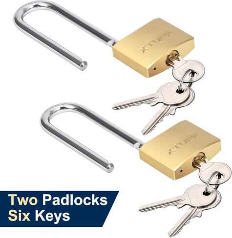 Solid Brass Padlock with Keys (1, 40S) in Saudi Arabia