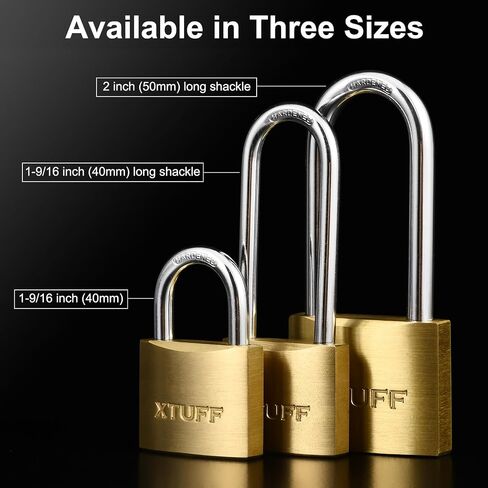 Solid Brass Padlock with Keys (1, 40S) in Saudi Arabia