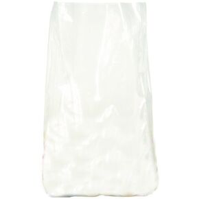 Aviditi 8" x 4" x 18" Gusseted Poly Bags, 2 Mil, Clear Open Top with Expandable Sides for Packaging Parts, Food and Supplies, (Case of 1000)