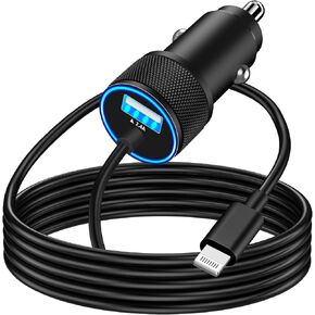 USB-C Car Charger Fast Charging, Linocell 2Pack 72W Dual PD Power Cigarette Lighter Zinc Alloy Type-C Car Charging Adapter for iPhone 15/15 Pro/14/13/12/11/XS/XR/X/iPad, Galaxy S23/S22/S21/Note, Pixel