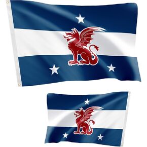 Desert Cactus Beta Theta Pi Flags Double Sided BTP Fraternity Official Banners 100% Polyester Indoor Outdoor 3x5 (Double Sided - Chapter)