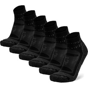 Balega Blister Resist Performance Quarter Athletic Running Socks for Men and Women (6-Pack)