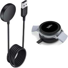 Ukiism for Samsung Galaxy Watch 5 Charger, Fast Charging Magnetic Dock Stand Compatible with Samsung Galaxy Watch 5/5 Pro/4/4 Classic/3, Active 2/1