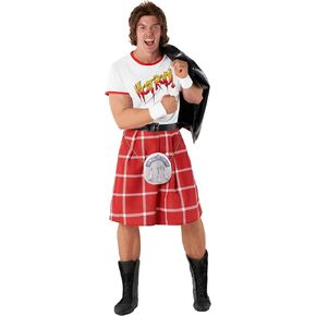 Morph Rowdy Roddy Piper Costume Men, Wwe Elite Roddy Piper Wwe Costume Adult Men, Wwe Wrestling Costumes For Adults