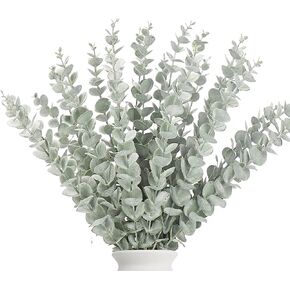 Toprooms 3pcs Faux Stems 43.3 Inch Artificial Greenery Stems for Vase Decor Vase Faux Branches Greenery Plant Stems for Vase Filler, Faux Ficus Twig for Home Office Decor (Faux Greenery Stems)
