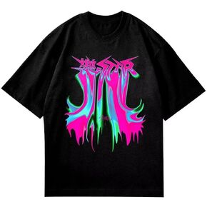 Stray Kids Rock Star Album Merch T Shirt Felix Jisung Hyunjin Minho Bangchan Changbin Concerts Tee Unisex Tops