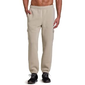 بنطال رياضي من الصوف للرجال من RBX Active، بنطال كارجو من مزيج القطن، بنطال ركض من الصوف للركض والمشي لمسافات طويلة مع جيوب للشحن in Kuwait