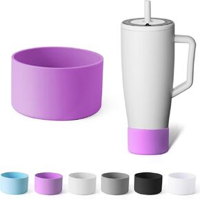 40 oz Boot Compatible with Brumate Era, Protective Silicone 40 oz Boot,Anti-Slip and Dent Bottle Sleeve,Purple