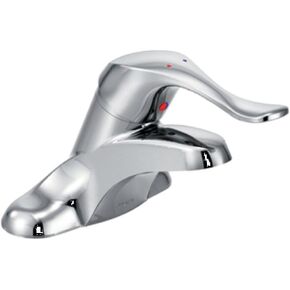 Moen 8422F05 Commercial M-Bition 4-Inch Centerser Bathroom Faucet with 4-Inch Lever Handle, 0.5-gpm, Chrome