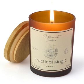 Key West Handmade Soy Wax Candle, Scented Candles, Aromatherapy Candle, Soy Wax Candle, Candle for Home Scented, Natural Scents, Decorative Lid, All Natural and Signature Scented, Purple Rain