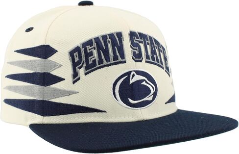 ZHATS Standard NCAA Officially Licensed Hat Flat Snapback Z11 Retro Diamond, Team Color, One Size in Saudi Arabia