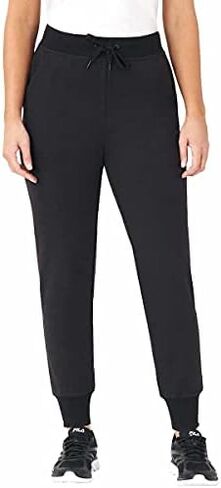 Fila Womens French Terry Jogger، أسود، 2X in Saudi Arabia