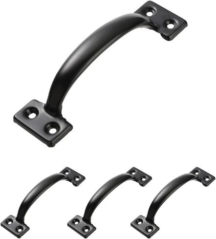 V171 6-1/2" Pulls in Black- 2 Pack in Saudi Arabia