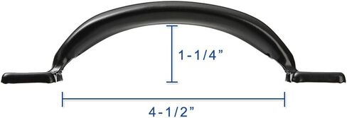 V171 6-1/2" Pulls in Black- 2 Pack in Saudi Arabia