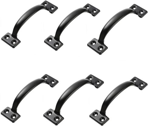 V171 6-1/2" Pulls in Black- 2 Pack in Saudi Arabia