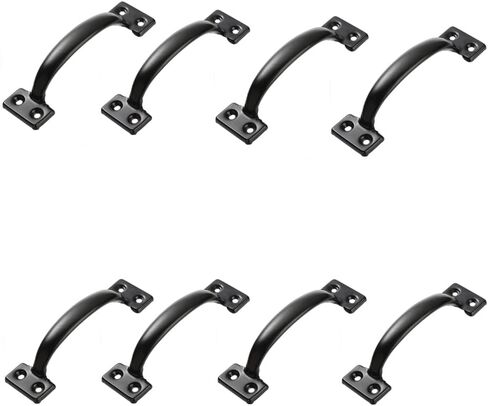 V171 6-1/2" Pulls in Black- 2 Pack in Saudi Arabia