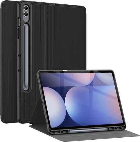 Soke Galaxy Tab S9 Plus/S9 FE+ Plus Case with S Pen Holder[SM-X610/X616B/X810/X816B/X818U]- Shockproof Smart Folio Stand Case, Soft TPU Back Cover for Samsung Galaxy Tablet S9+ 12.4 Inch,Aqua in Kuwait