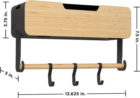 BLACK+DECKER BLACK + DECKER BLACK HANGING RACK SYSTEM-SHELF W/DOOR (BDSTKT282BK) in Saudi Arabia