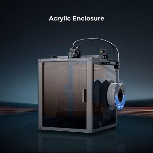 Official Ender 5 S1 Acrylic Enclosure, Compatible with Creality Ender 5 S1 3D Printer, Constant Temperature Noise Reduce and Dustproof Cover in Saudi Arabia