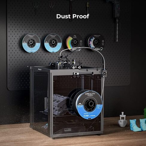 Official Ender 5 S1 Acrylic Enclosure, Compatible with Creality Ender 5 S1 3D Printer, Constant Temperature Noise Reduce and Dustproof Cover in Saudi Arabia