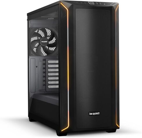 be quiet! Shadow Base 800 FX - ARGB - 4 Light Wings 140mm PWM Fans - Mid-Tower PC Gaming Case - 420mm radiators or E-ATX motherboards Support -White - BGW64 in Saudi Arabia