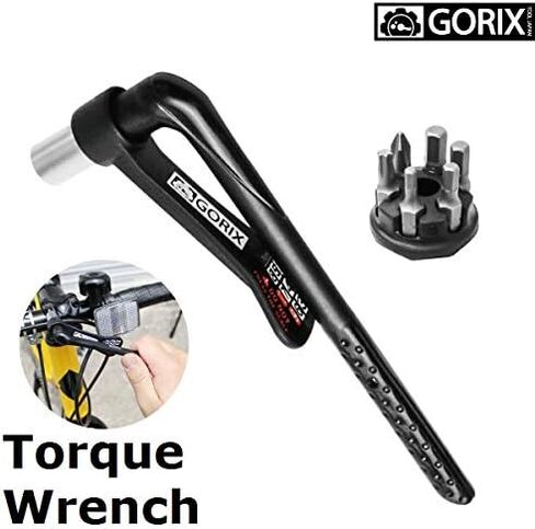 مفتاح عزم الدراجة GORIX مع مجموعة لقم أداة صغيرة للدراجات الجبلية على الطرق (الإصدار العالمي) (GX-8847) in Kuwait