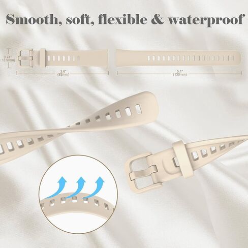Bands Compatible with Huawei Band 8/Huawei Band 9 Strap Replacement [3 Packs] Sport Silicone Wristbands Huawei Band 9NFC/8NFC Bracelets for Man Woman in Kuwait