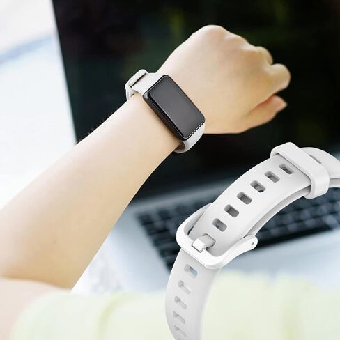 Bands Compatible with Huawei Band 8/Huawei Band 9 Strap Replacement [3 Packs] Sport Silicone Wristbands Huawei Band 9NFC/8NFC Bracelets for Man Woman in Kuwait