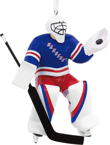 Hallmark NHL New York Rangers Goalie Christmas Ornament in Saudi Arabia
