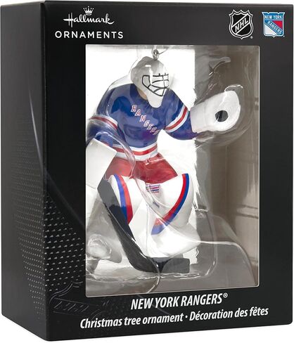 Hallmark NHL New York Rangers Goalie Christmas Ornament in Saudi Arabia